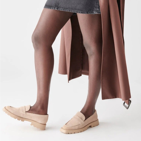 Dolce Vita Cream Loafers for Women - Picture 1 of 5